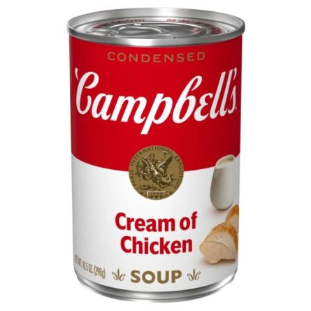 Sopa Crema De Pollo Campbells 3x300cc. Origen Estados Unidos.