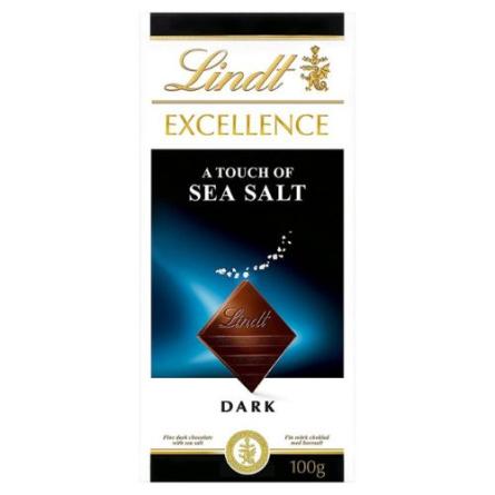 Lindt Chocolate Excellence Sal Marina Tableta 1x100grs. Origen Suiza.