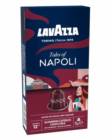 Lavazza Caf� En C�psulas Para Nespresso NAPOLI 1x10 Unidades. Origen Italia.